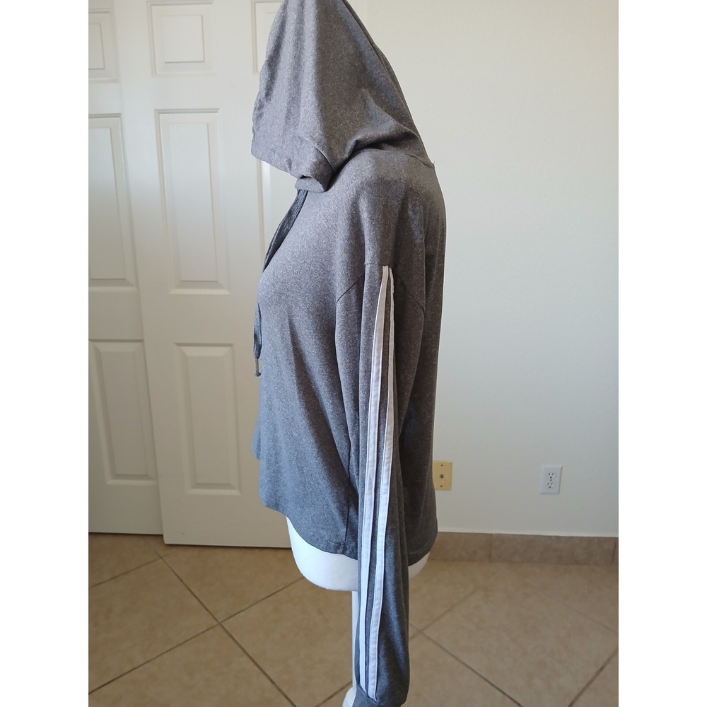 Orange Kiss Women's Hoodie Pullover Sweatshirt Grey Size Medium Casual - Picture 6 of 15